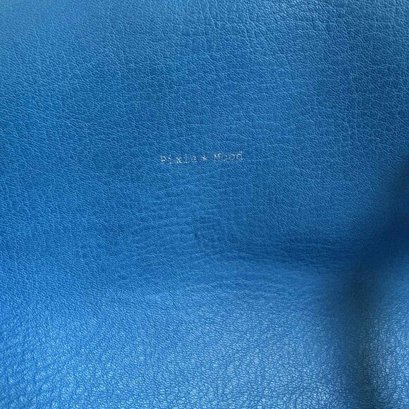 Pixie Mood Vegan Leather Handbag Teal and Dark Blue - Picture 2 of 16